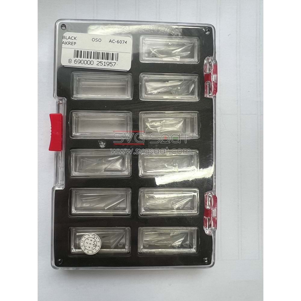 BLACK AKREP YELKOVAN SANİYE (AYS) SETİ -AC 6074S