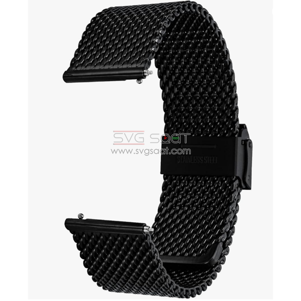PASLANMAZ ÇELİK KORDON MK1003 - BL - 22MM