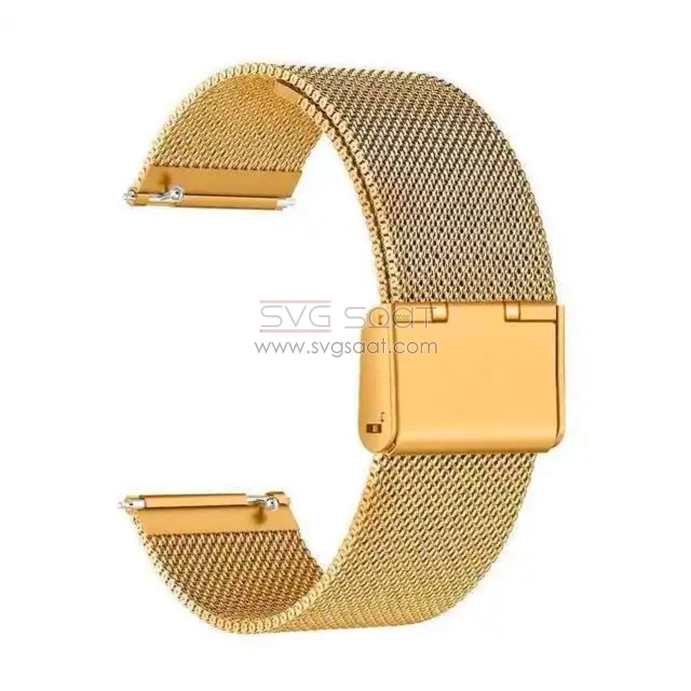 PASLANMAZ ÇELİK KORDON MK1002-GOLD - 24MM