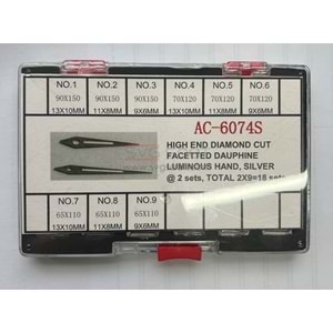 BLACK AKREP YELKOVAN SANİYE (AYS) SETİ -AC 6074S