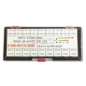 Z-OSO-817 ÇATAL PİM SET 0.9X26