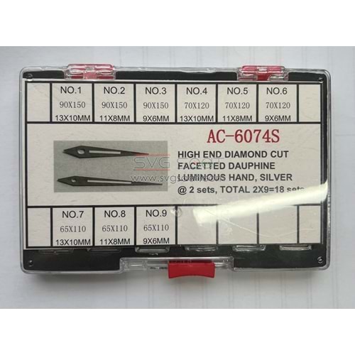 BLACK AKREP YELKOVAN SANİYE (AYS) SETİ -AC 6074S