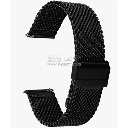 PASLANMAZ ÇELİK KORDON MK1003 - BL - 24MM