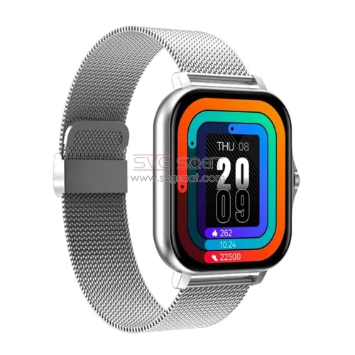 PASLANMAZ ÇELİK KORDON MK1002-SILVER - 24MM