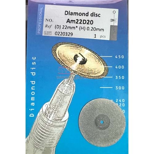 POLİSAJ İÇİN DİSK KESİCİ - 2,20 CM ÇAP