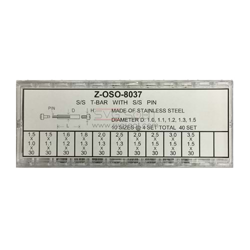 Z-OSO-8037 VİDALI PİM SET